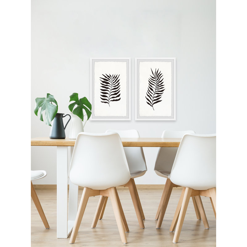 Fern Fernage - ensemble de 2 peintures encadrées