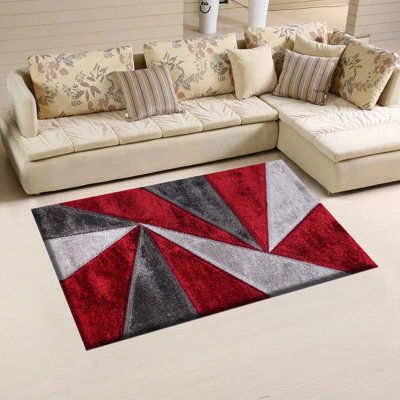 Stylish Shaggy Area Rugs Hallway Runner Living Room Bedroom Carpet Mats