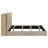 Merritt Light Oak Bookcase Storage Queen Bed