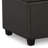 Avalon 54"W Upholstered Vegan Leather Contemporary Rectangular Lift-Top Storage Ottoman Bench with Hidden Storage-285653884