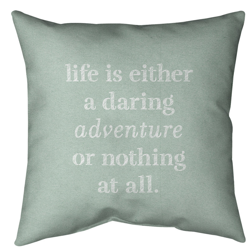 Coussin de sol, 40 po x 40 po, Vert / blanc