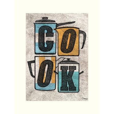 Cook by Barry Goodman - No Frame Print