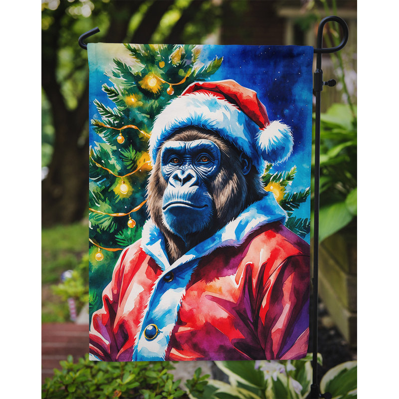 Drapeau de jardin de Noël, Gorille