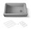 Cairn® Undermount Single-Bowl Farmhouse Kitchen Sink with Fluted Design