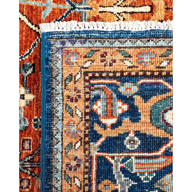 Serapi One-of-a-Kind 5' 9" X 9' 0" Hand Knotted Area Rug