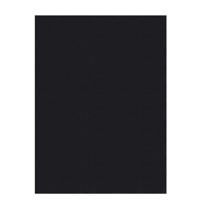 Sous-tapis en feutre mince Mavis Black, compatible avec les vinyles et les vinyles., 3 pi x 5 pi