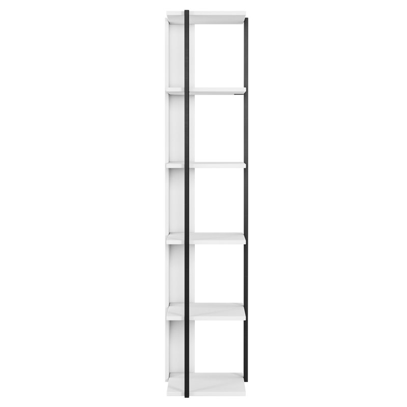 39cm W Corner Bookcase, White