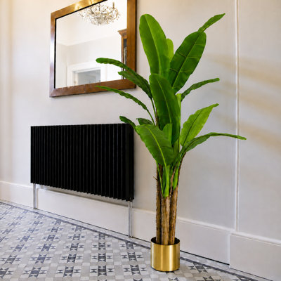180cm Faux Banana Tree in Metal Pot