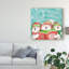«Let It Snow» par Mary Urban, reproduction sur toile-639214362