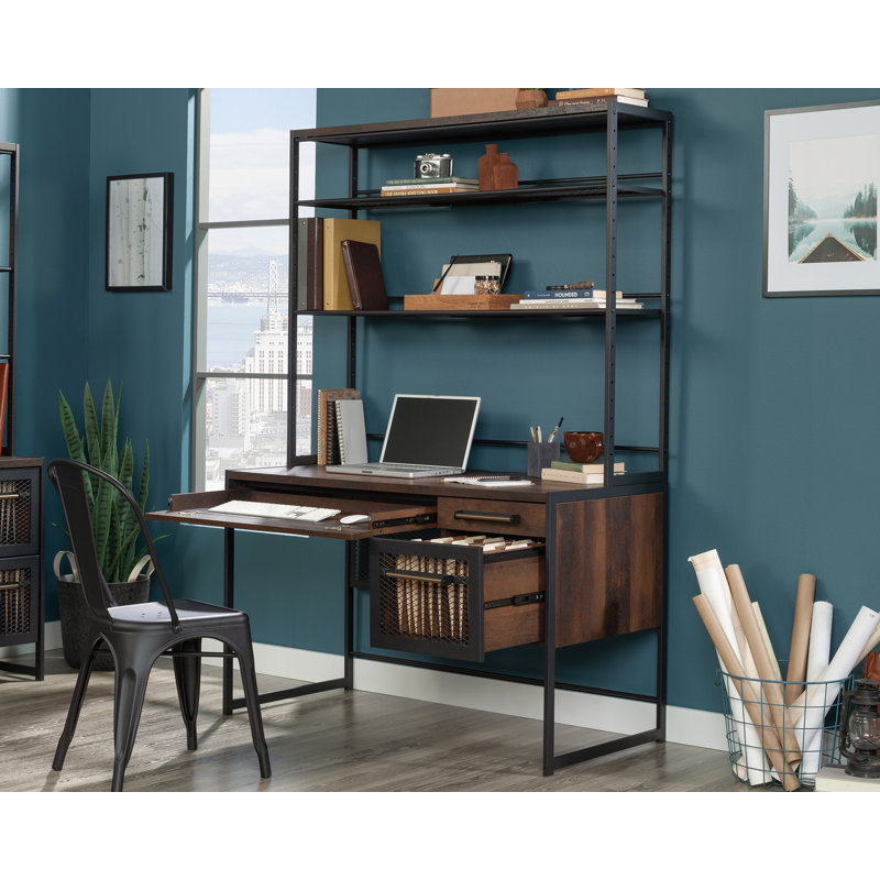 Metal Base Computer Desk