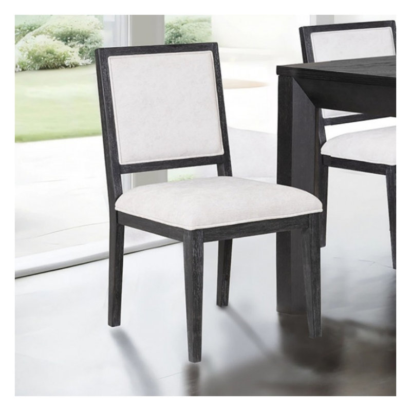 Chaise d'appoint Pearson (ensemble de 2), Weathered Black