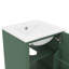 Meuble-lavabo de 20 pouces avec lavabo intégré - style lavabo simple, porte à fermeture en douceur, tablette ajustable en forme de U, tiroir à compartiments-232337578
