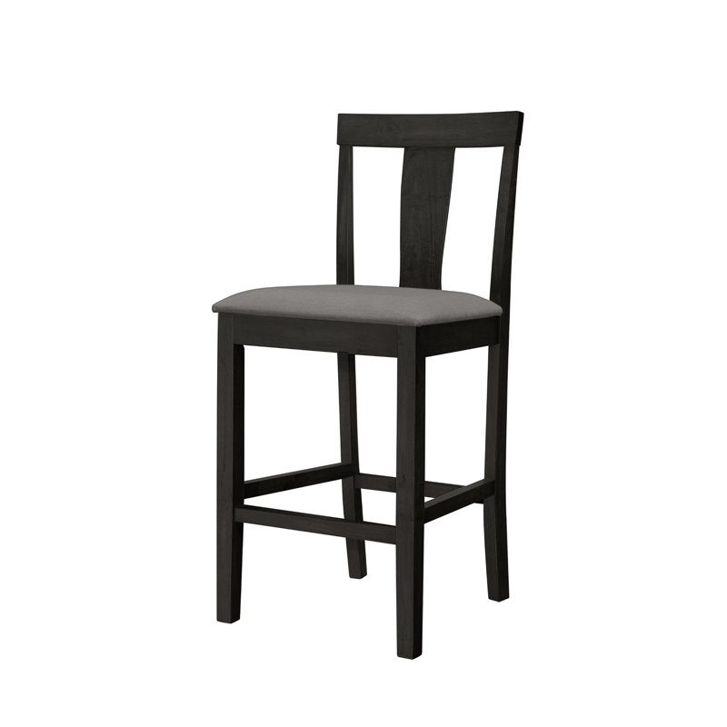 Ance 25.0'' H Fabric Upholstered Side Chair, Black