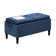 Maggie Upholstered Ottoman with Reversible Tray and Solid Wood Legs