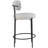 Beacon Upholstered Counter Stool with Metal Frame-88514413