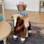 PoneyCycle, cheval à cheval avec sons, cheval de marche, poney mécanique en peluche avec frein à main, sans piles, 3 à 4 ans et 4 à 7 ans-132055376-118766964
