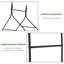 Mercier 140cm W x 38cm D Iron Arbour in Black