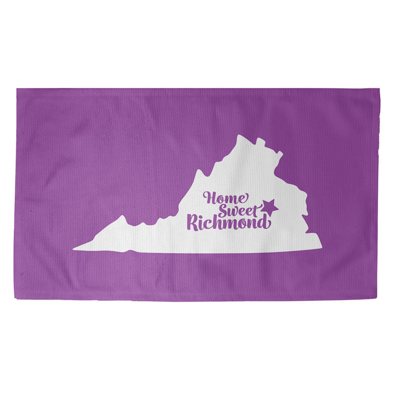 Tapis à aire mauve virginie Richmond, Rectangle 3 pi x 5 pi
