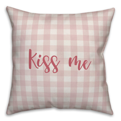  Coussin Kiss Me