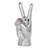Peace Sign Hand Gesture Statue-2037885615-2037885612