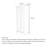 Modern Minimalist Painted Sliding-Door Wardrobe.
