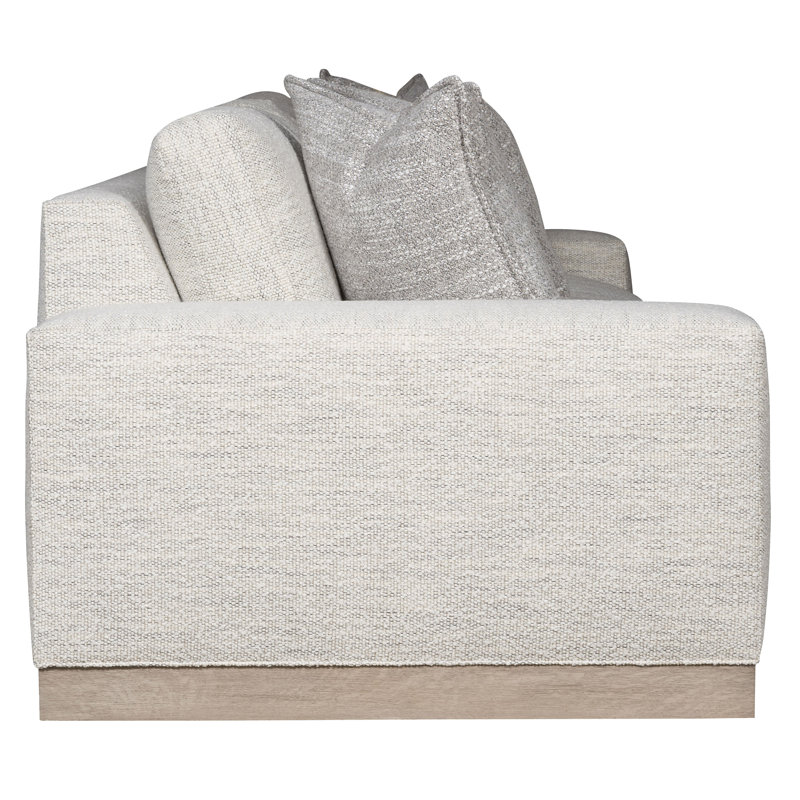 Burke Extended Sofa, Worthy Snow, Casa Blanca