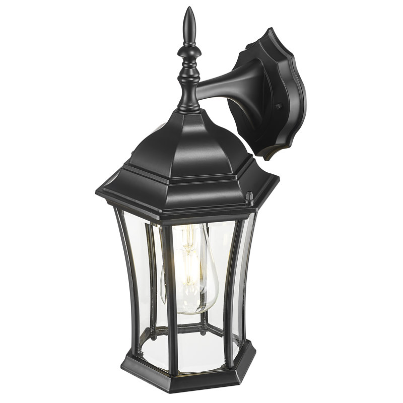 Francesca Lane Wall Light, Matte Black