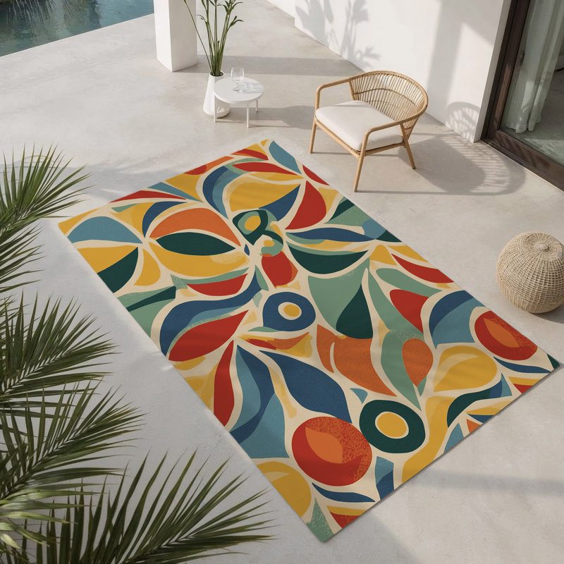 Tapis intérieur et extérieur Breezy Line, Rectangle 1 pi 6 po x 2 pi 6 po