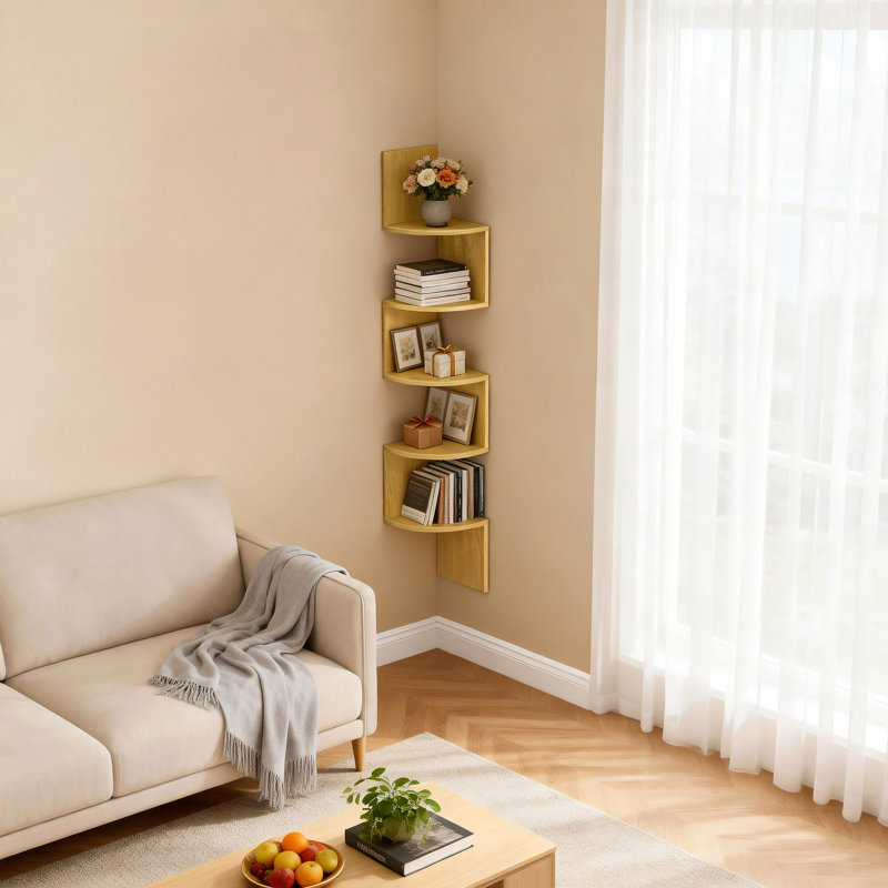 126cm H x 20cm W Step Bookcase