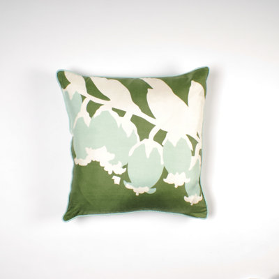 Luxe Silk Twill Pillow Reversible Throw Pillow
