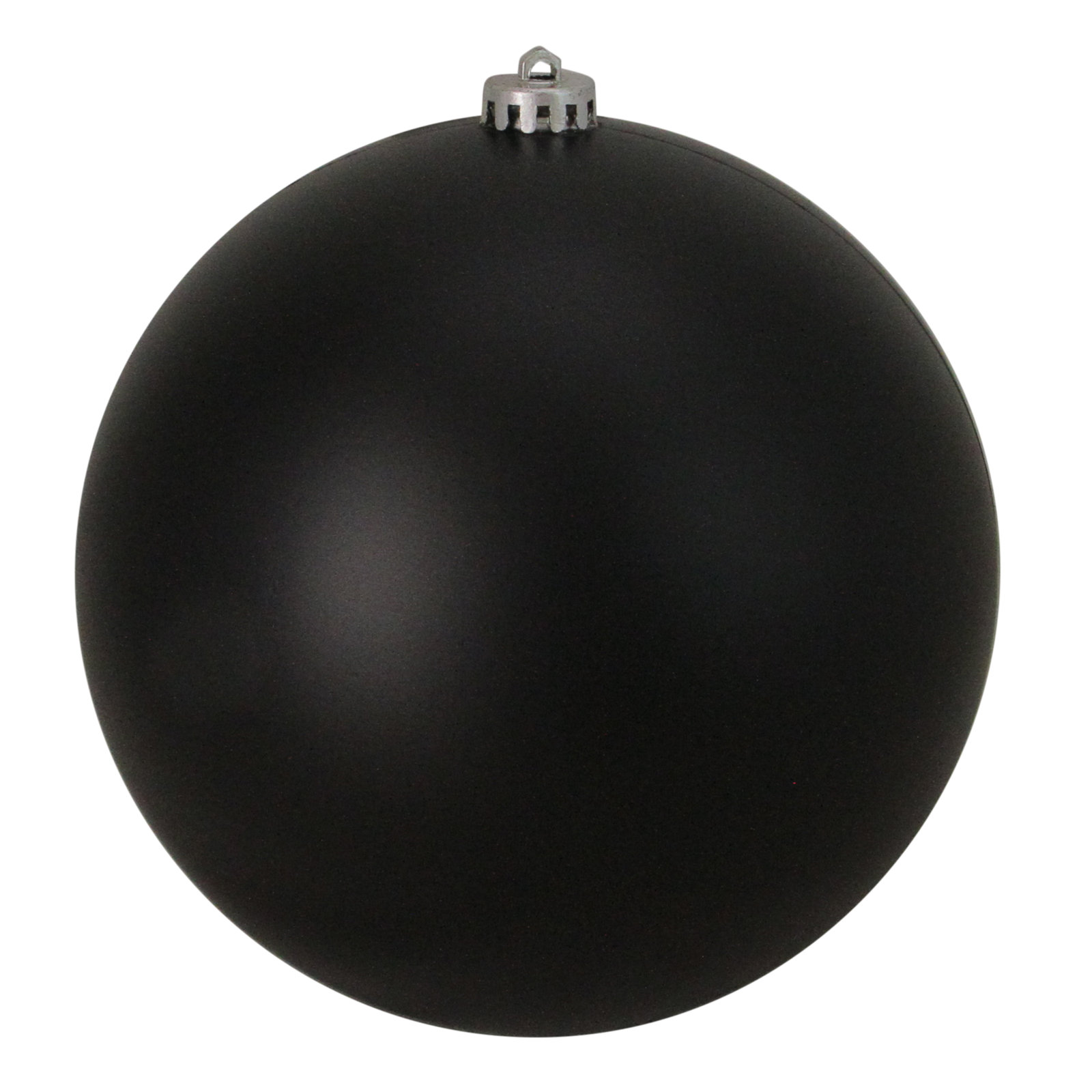 Shatterproof Bauble, Black, 12" H x 12" W x 12" D