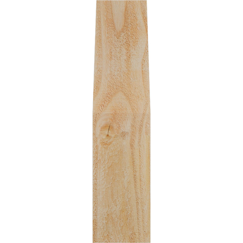 Attelle de genou Funston, Sapin de Douglas, Brute, H 18 po x l 4 po x P 6 po