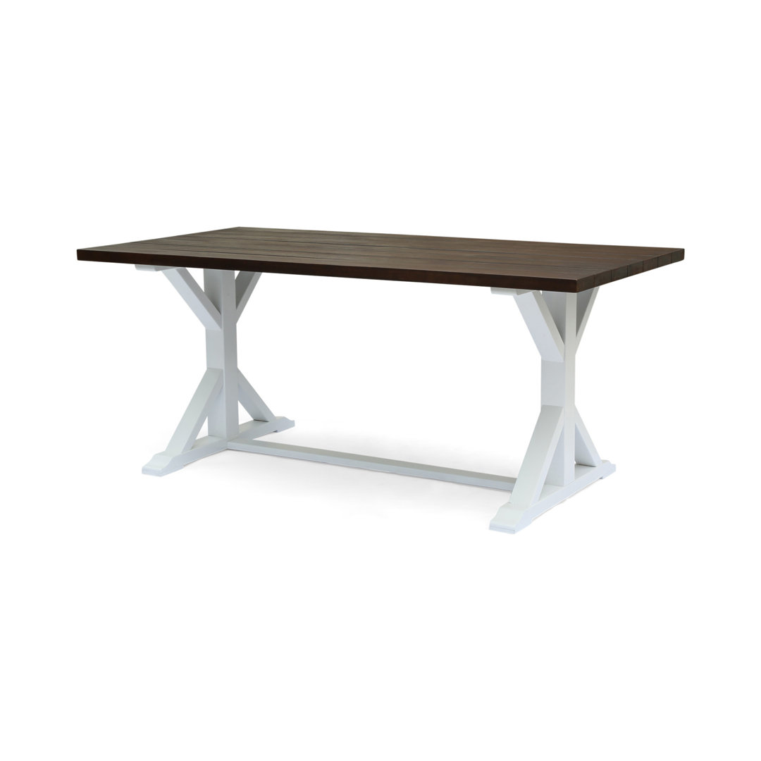Longford Farmhouse Dining Table Gracie Oaks