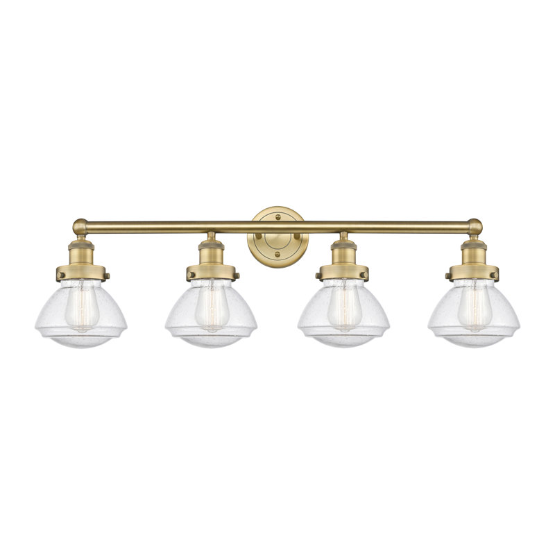 Almarosa 4 - Light Dimmable Vanity Light, Brushed Brass