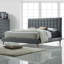 Grand lit plateforme tapissier Parkersburg-118026260