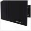 Armoire murale, 2 portes, wengé noir-1655002524