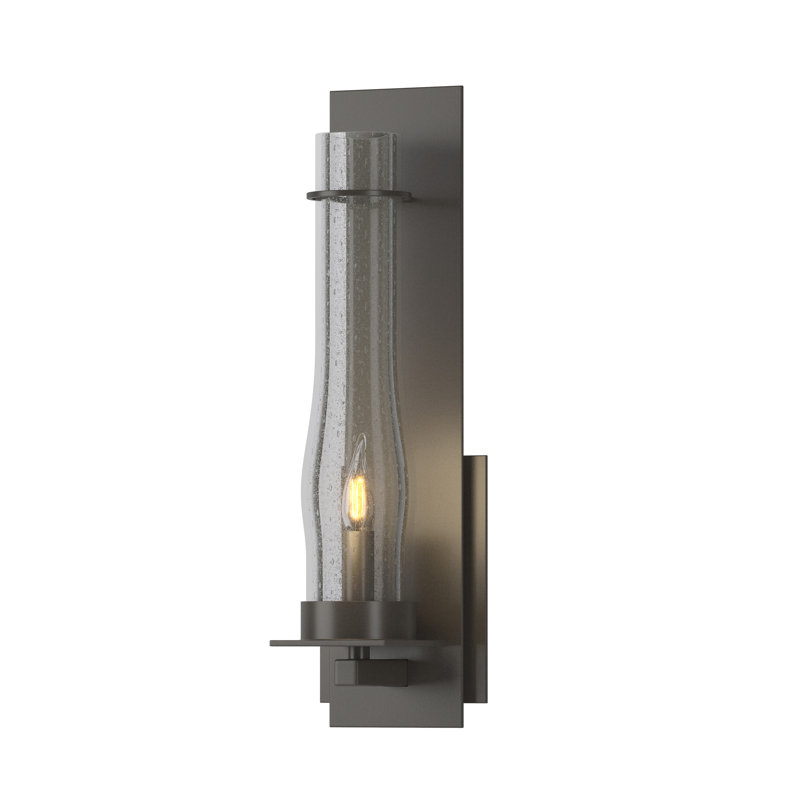 New Town 1 - Light Armed Sconce, Dark Smoke, Large