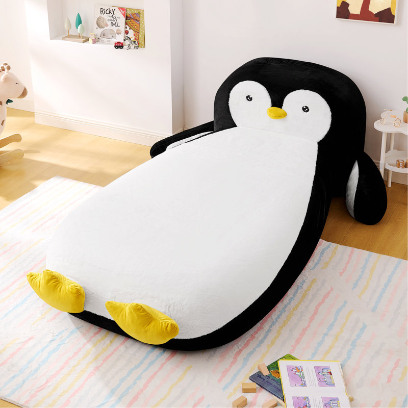 Penguin Shaped Bed With 100% Sponge Filling