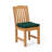 7 Pcs Grade-A Teak Wood Dining Set: 60" Square Rectangle Butterfly Table  Devon Armless Chairs #11DV1400-918643768