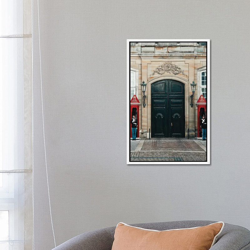 Nutcracker - Print on Canvas, White Framed, 66.04cm H x 45.72cm W x 3.81cm D