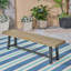 Banc d'extérieur en bois d'acacia