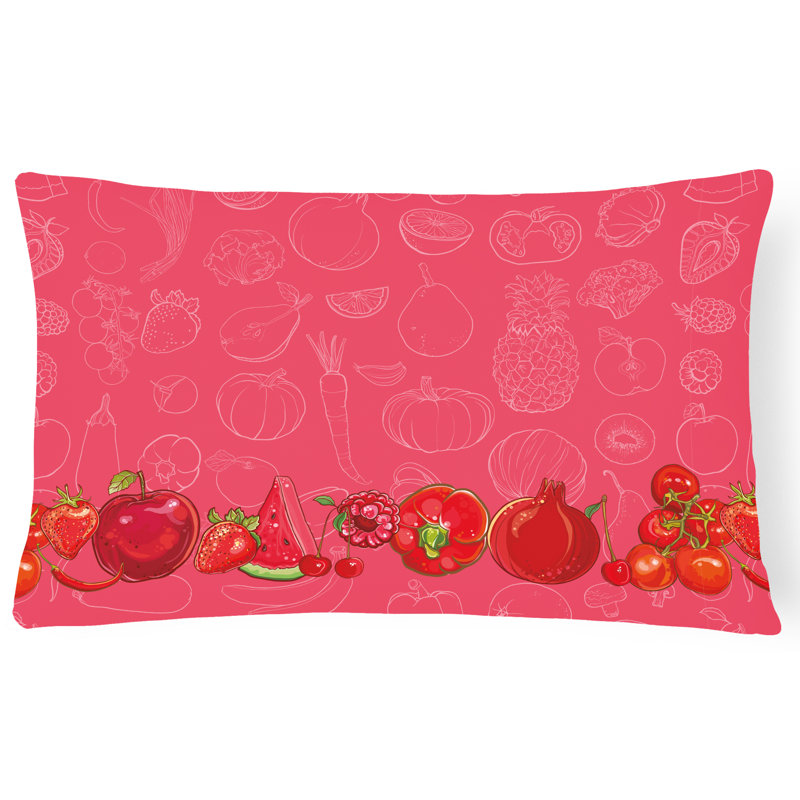 Coussin lombaire fruits et légumes
