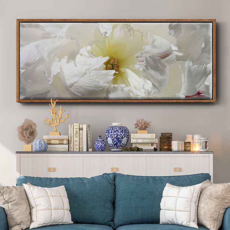 Breathless II- Framed Canvas, 24" H x 60" W