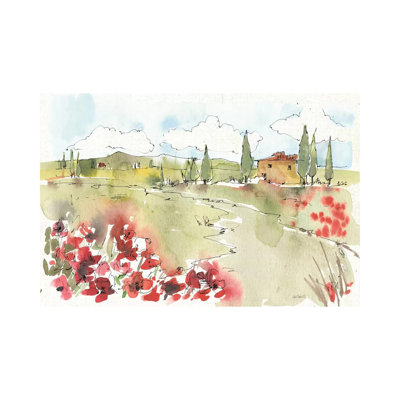 Tuscan Elegance II by Anne Tavoletti - Wrapped Canvas Painting