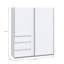 Kavalli 2 Door Sliding Wardrobe-4546170-4546169