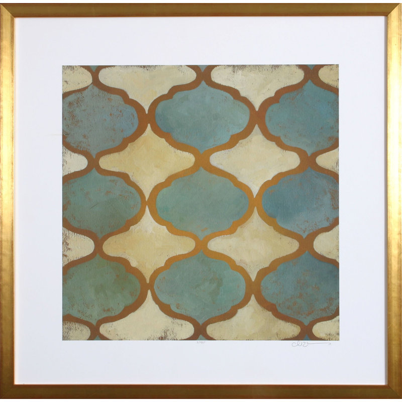 « rustique symmetry i », impression encadrée