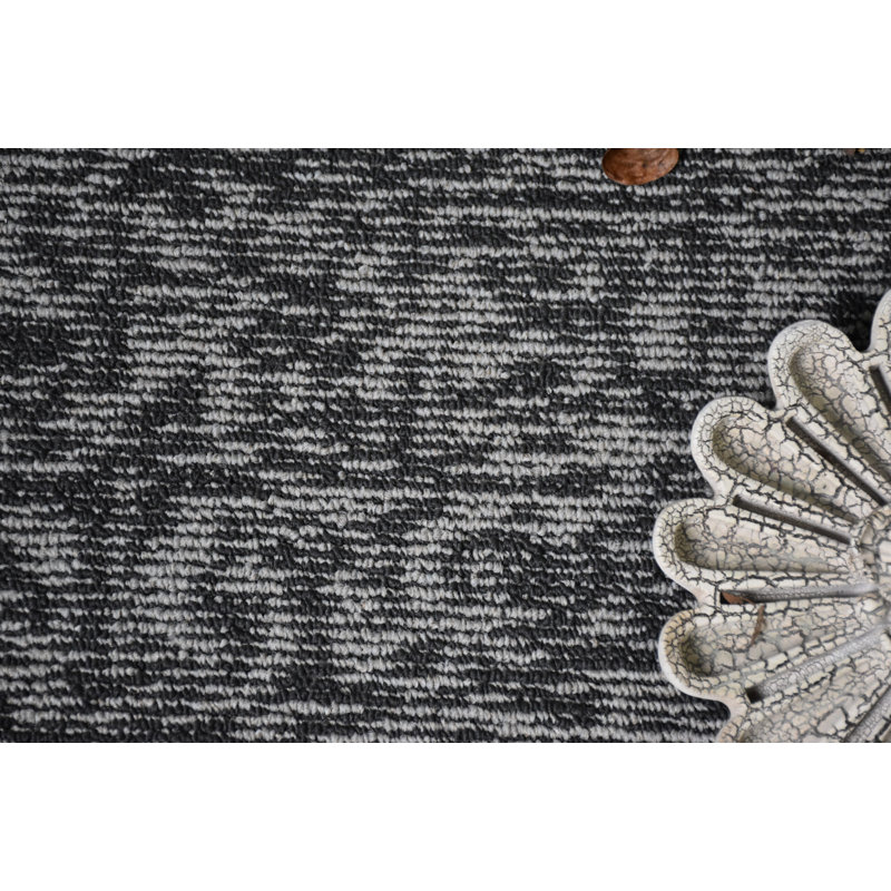 Ensemble de tapis intérieur / extérieur en nylon touffeté à la machine Chemisier, Rectangle 2 pi x 3 pi