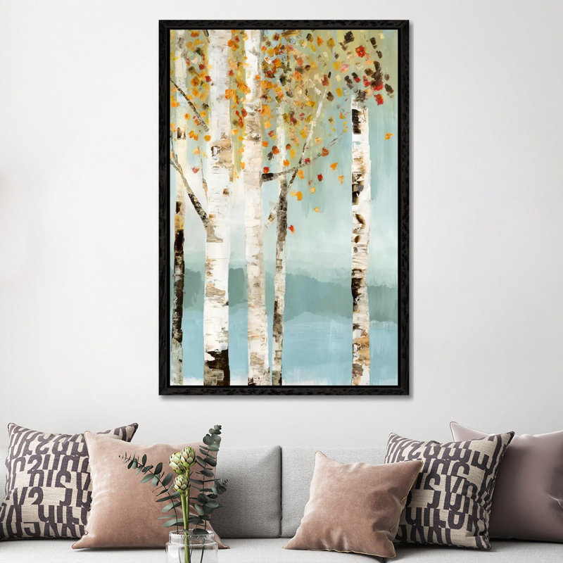 Lookout I 1 Piece Painting on Canvas, 152.5 cm H x 101.5 cm W, Black Framed Canvas