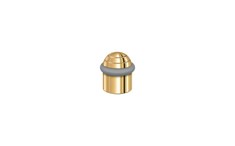Kick Stop, PVD Polished Brass, 1.625" H x 1.375" W x 1.375" D