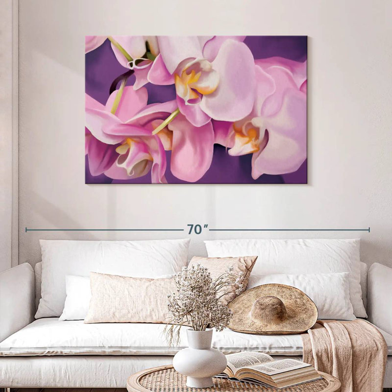 Harnek Ravishing Orchids, 30" H x 45" W